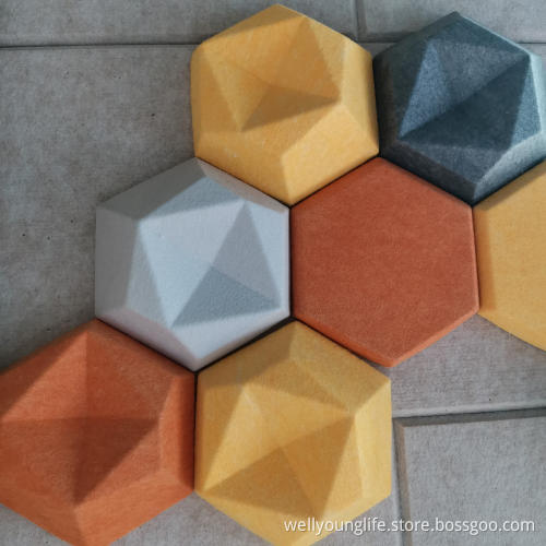 polyester PET panel for sound proof office wall